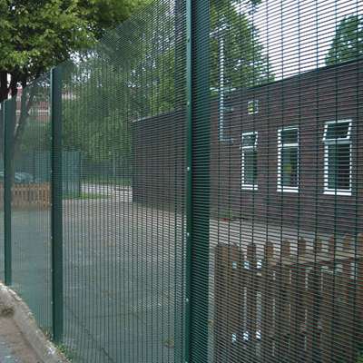 hot sale pvc coated warehouse security fence